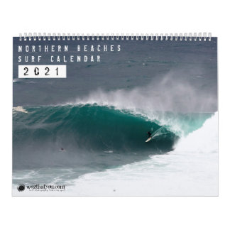 Calendrier des Surfs des plages du Nord 2021