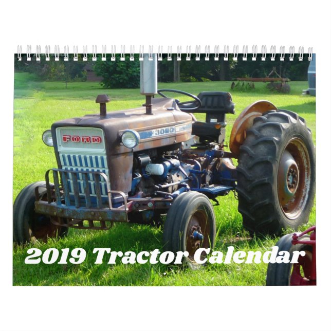 Calendrier des tracteurs 2019 (Protection)