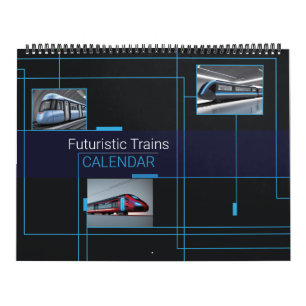 Calendrier des trains futuristes