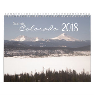 Calendrier des villes pittoresques du Colorado 201