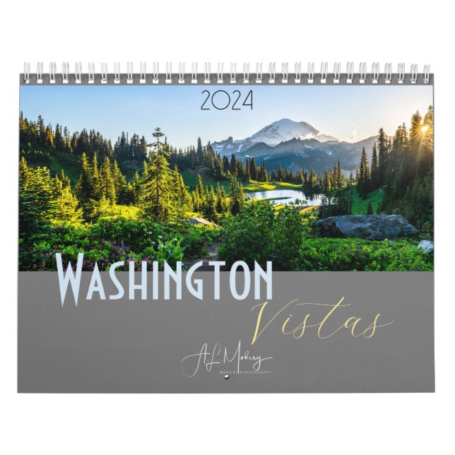 Calendrier des Vistas de Washington 2024 (Protection)