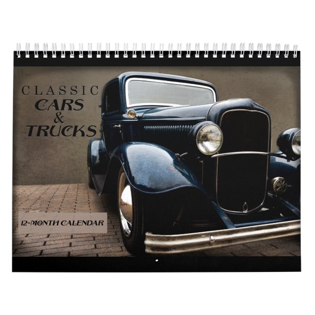 Calendrier des voitures et camions classiques (Protection)