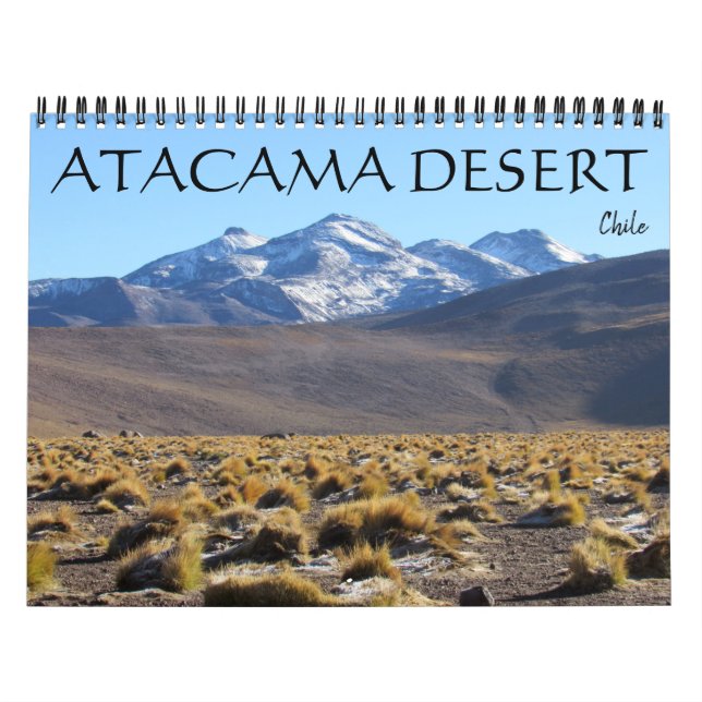 Calendrier désert d'atacama 2025 (Protection)