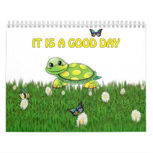 Calendrier Dessin adorable Jote Animal Kids Illustration