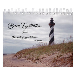 Calendrier Destinations de plage