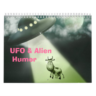 Calendrier d'Humour UFO et Alien