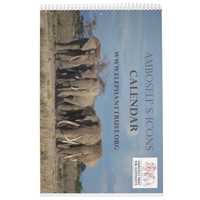 Calendrier d'icônes d'Amboseli (Protection)