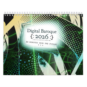 Calendrier Digital Baroque 2026