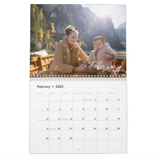 Calendrier d'images personnalisé