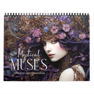 Calendrier d'Imaginaire mystique Muses 2025