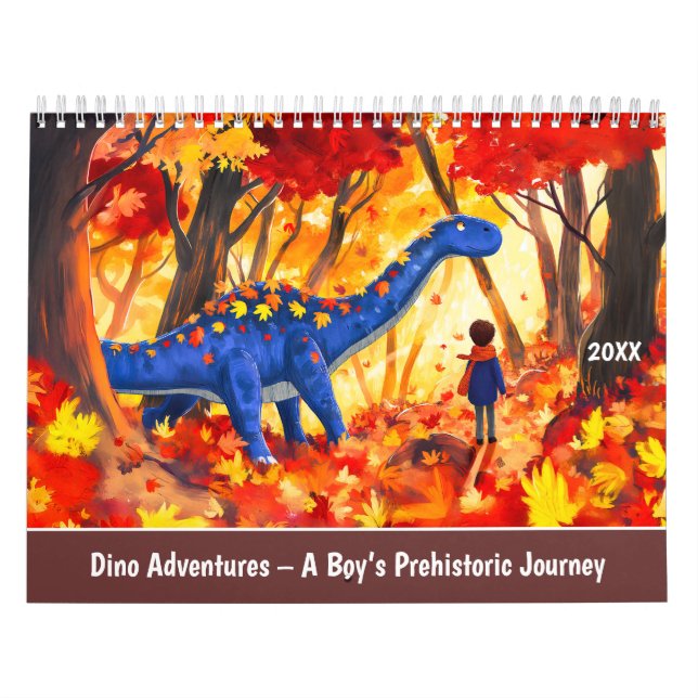 Calendrier Dino Adventures – A Boy’s Prehistoric Journey (Protection)