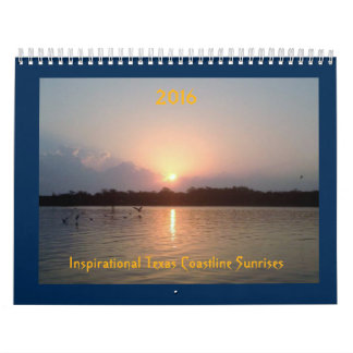 Calendrier d'inspiration du lever du soleil