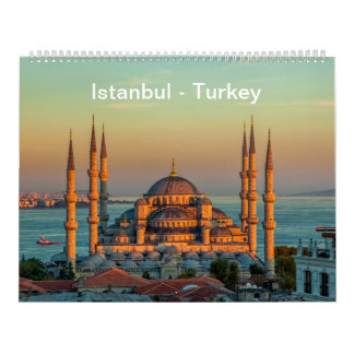 Calendrier d'Istanbul 2015 - conception de taille