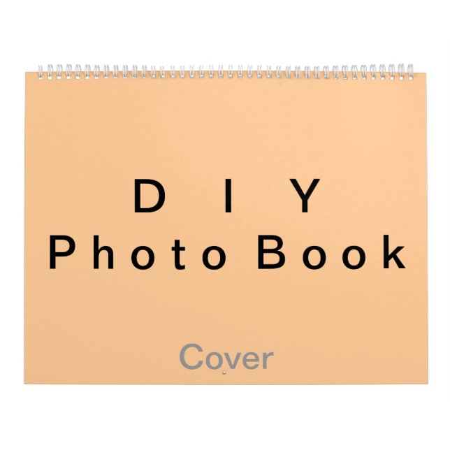 Calendrier do-it-yourself ~ Livret photo 50 Pages / Taille 14 (Protection)