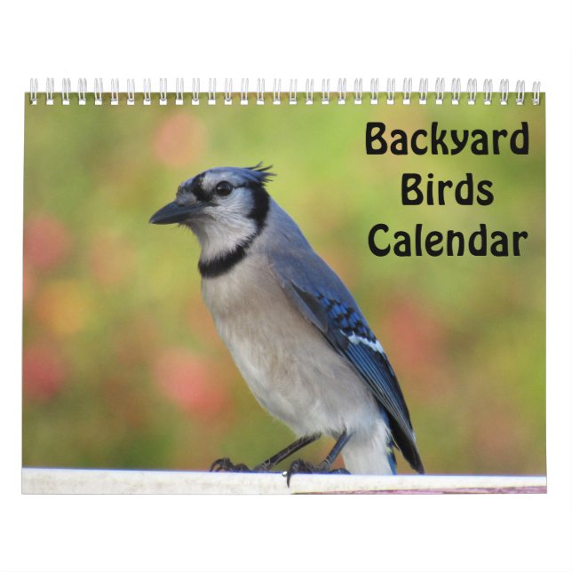 Calendrier d'oiseaux de jardin (nouveau pour 2018) (Protection)