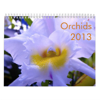 Calendrier d'orchidées