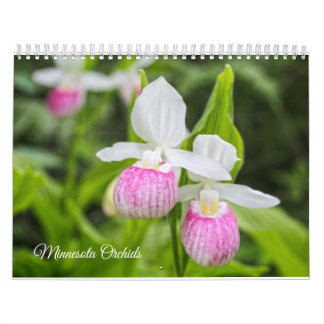 Calendrier d'orchidées du Minnesota