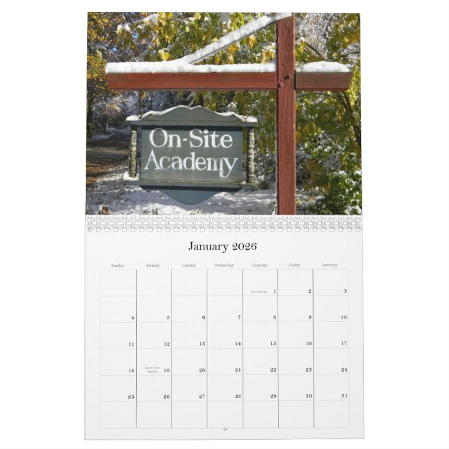 Calendrier d'OSA (Jan 2026)