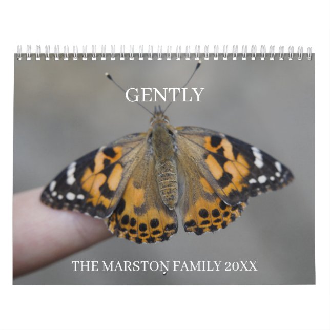Calendrier Doucement 12 mois (Protection)