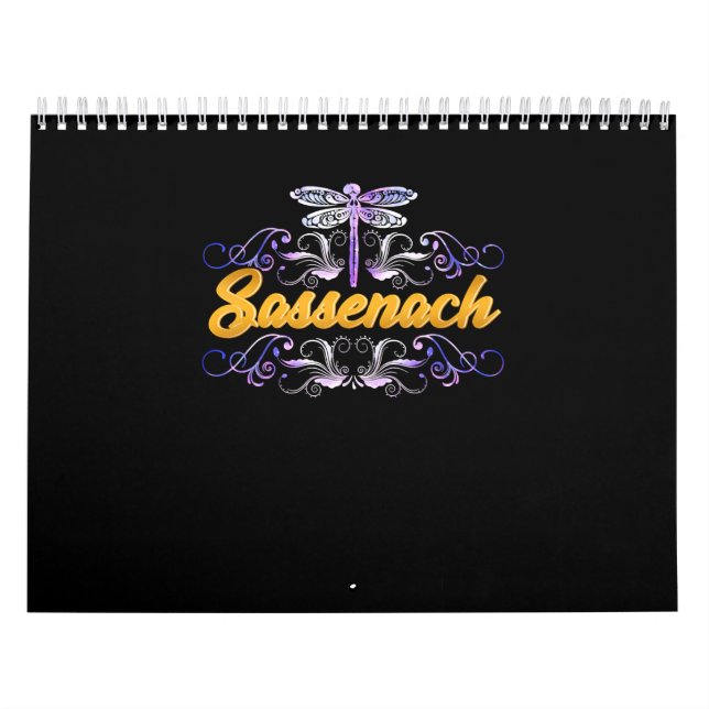Calendrier Dragon bleu de Sassenach Outlander (Protection)