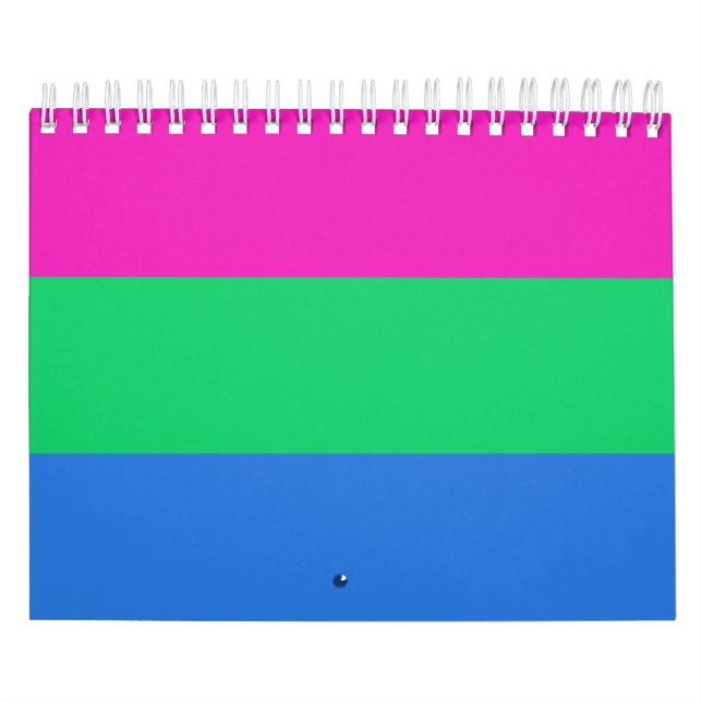 Calendrier Drapeau de fierté polysexuelle (Protection)