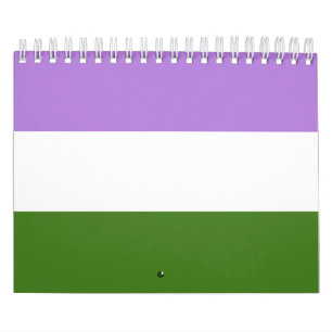 Calendrier Drapeau de fierté queer
