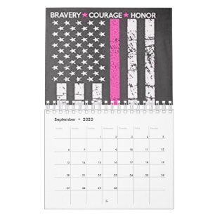 Calendrier drapeau patriote usa