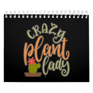 Calendrier Drôle de la meilleure dame Plante de la Plante fo