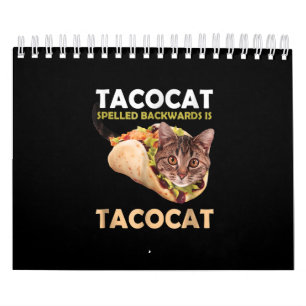 Calendrier Drôle Tacocat Tacocat Taco Cat épinglé en arri
