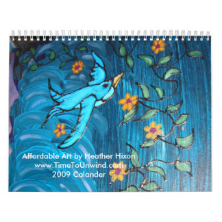 Calendrier DSC00229, art abordable par Heather Hixonwww.Ti…