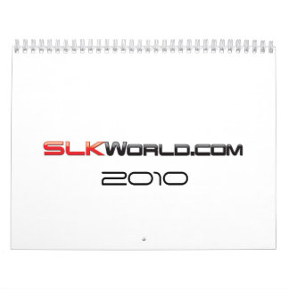 Calendrier du benz SLK 2010 de Mercedes