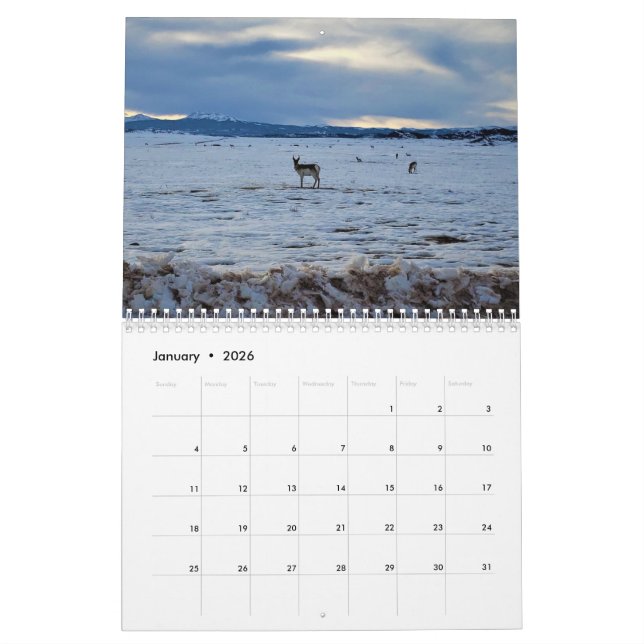 Calendrier du Colorado (Jan 2026)