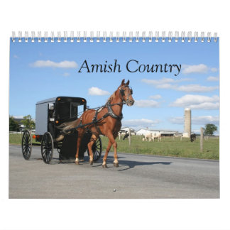 Calendrier du comté de Lancaster Amish