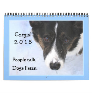 Calendrier du corgi 2015 de cardigan