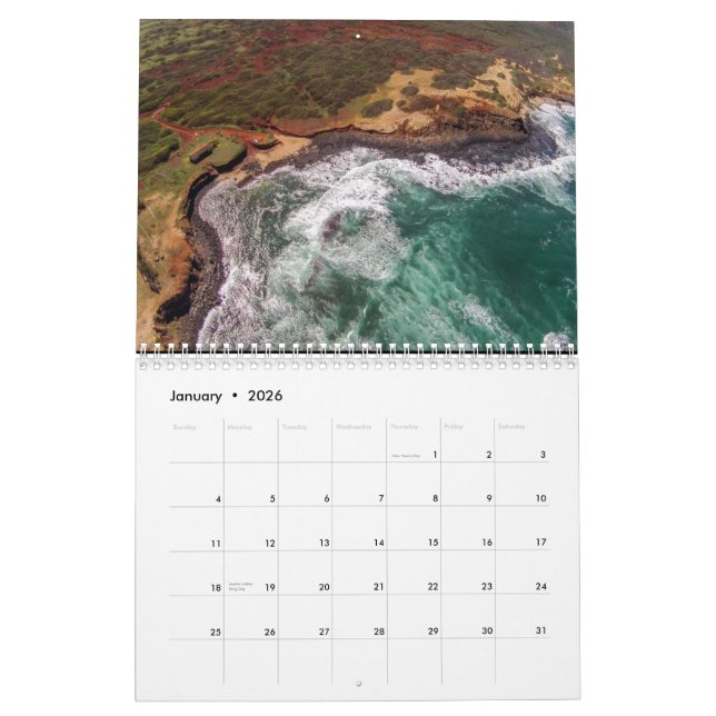 Calendrier du Hawaïen 2015 (Jan 2026)
