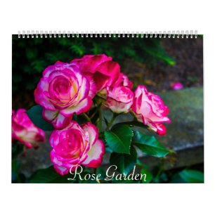Calendrier du jardin rose