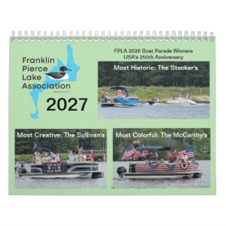 Calendrier du lac Franklin Pierce 2027