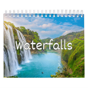 Calendrier du mur de collecte des cascades