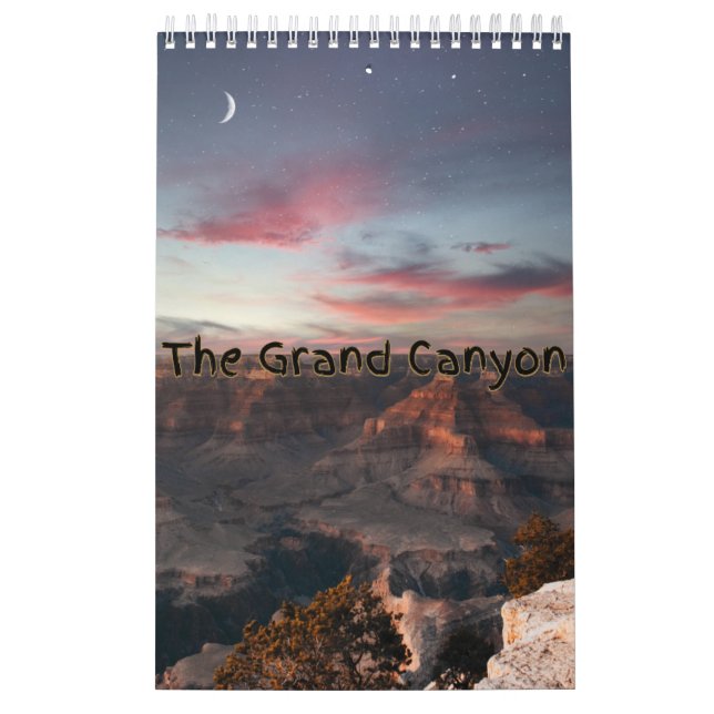 Calendrier du mur de la collection Grand Canyon (Protection)