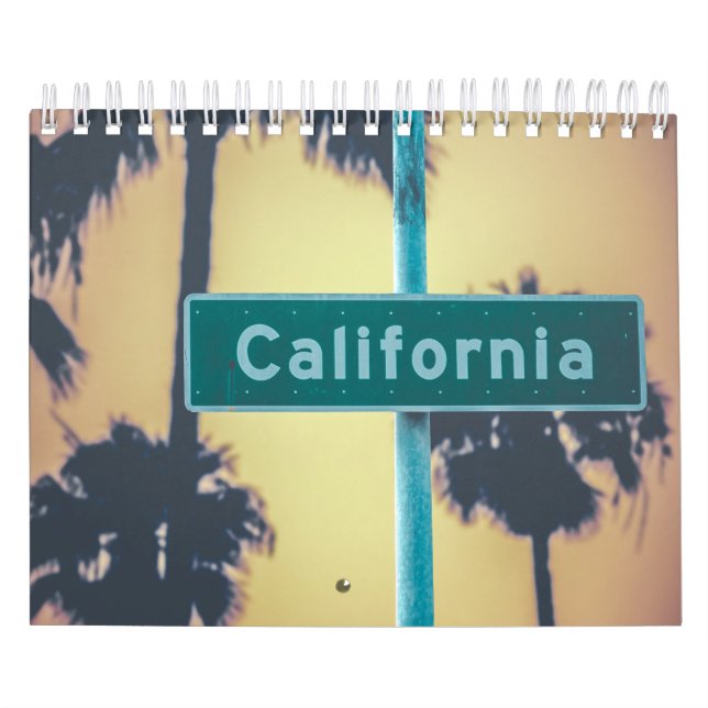 Calendrier du mur de la collection State of Califo (Protection)