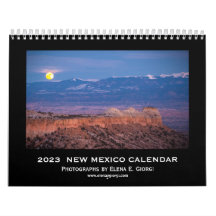 Calendrier du Nouveau-Mexique 2023