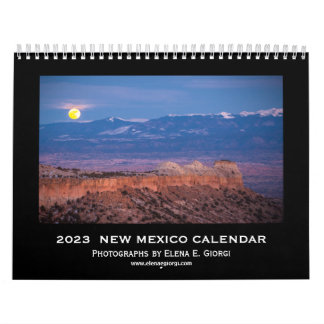 Calendrier du Nouveau-Mexique 2023