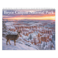 Calendrier du Parc National de Bryce Canyon