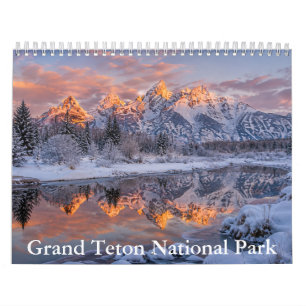 Calendrier du Parc national de Grand Teton