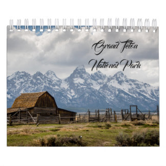 Calendrier du parc national de Grand Teton