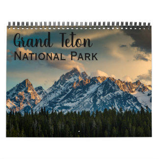 Calendrier du parc national de Grand Teton