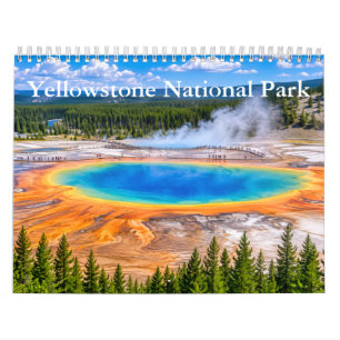 Calendrier du Parc National de Yellowstone