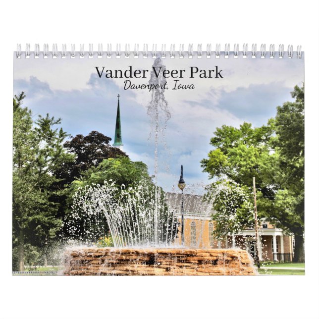 Calendrier du parc Vander Veer (Davenport, Iowa) (Protection)