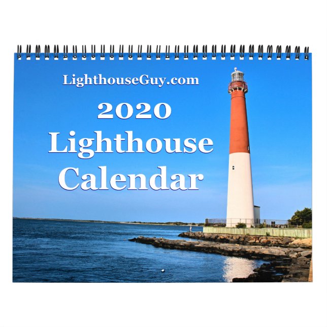 Calendrier du phare 2020 LighthouseGuy.com (Protection)
