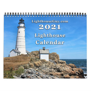 Calendrier du phare 2021 LighthouseGuy.com